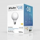 LED Porcelain Effect Light Bulb CRI 95 G95 12W 1521Lm E27 2700K Dimmable - P08