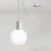 EIVA IP65 outdoor pendant lamp with unbreakable Unbreak-a-Ball shade