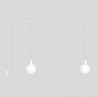 EIVA IP65 2-fall outdoor pendant lamp with unbreakable Unbreak-a-Ball shades