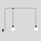EIVA IP65 2-fall outdoor pendant lamp with unbreakable Unbreak-a-Ball shades