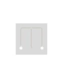 EIVA IP65 2-fall plug-in outdoor lamp with UK plug and unbreakable Unbreak-a-Ball shades