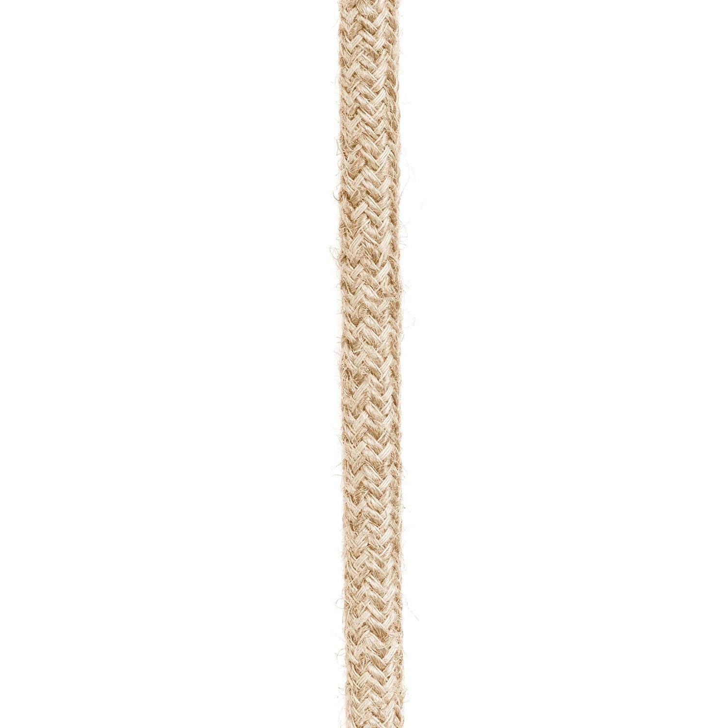 Round Electric Cable covered by Jute fabric RN06