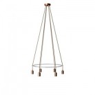6-fall Cage Globe Lamp