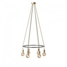 6-fall Cage Globe Lamp