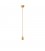 Colourful silicone suspension lamp with fabric cable