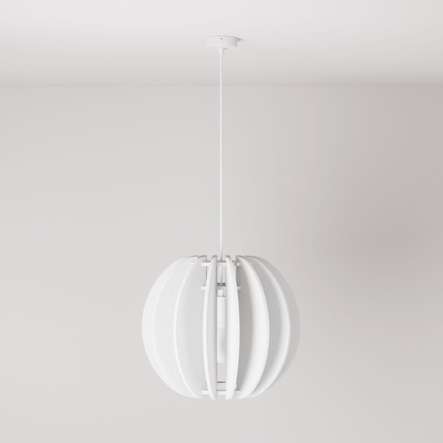 LAMPSHHADE - Pendant lamp with elliptical shade