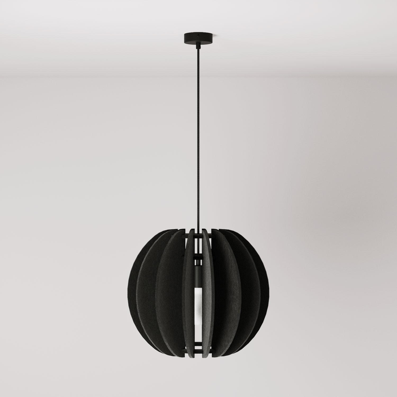 LAMPSHHADE - Pendant lamp with elliptical shade