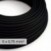 DALI Textile electrical cable 5x0.75 mm² in Carbon Black - Flexible round lighting wire RM04