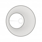 Impero M lampshade with socket E27 for table or wall lamp - Made in Italy