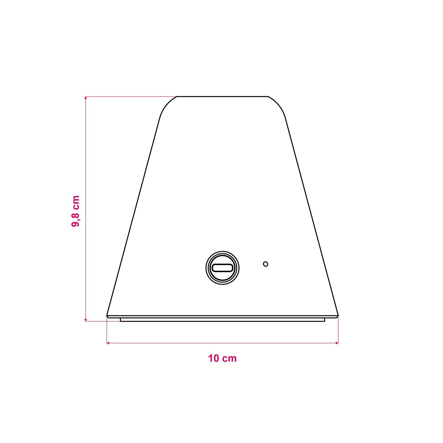 Portable and rechargeable Cabless01 lamp base