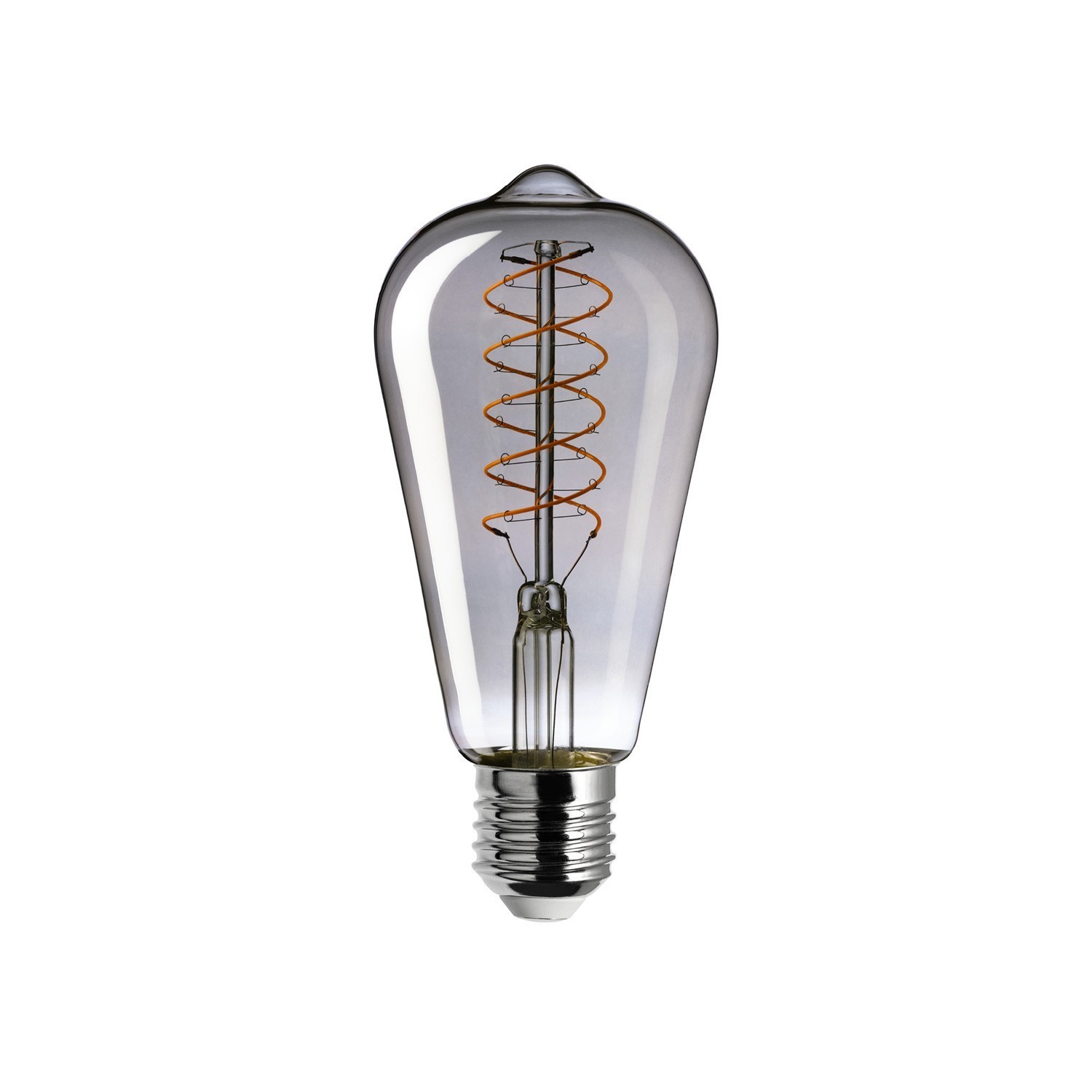 LED Smoky Edison Bulb ST64 4.8W 250Lm E27 1800K Dimmable - D02