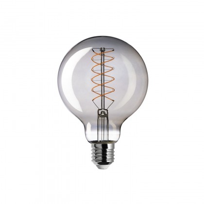 LED Smoky Globe Bulb G95 4.8W 250Lm E27 1800K Dimmable - D03