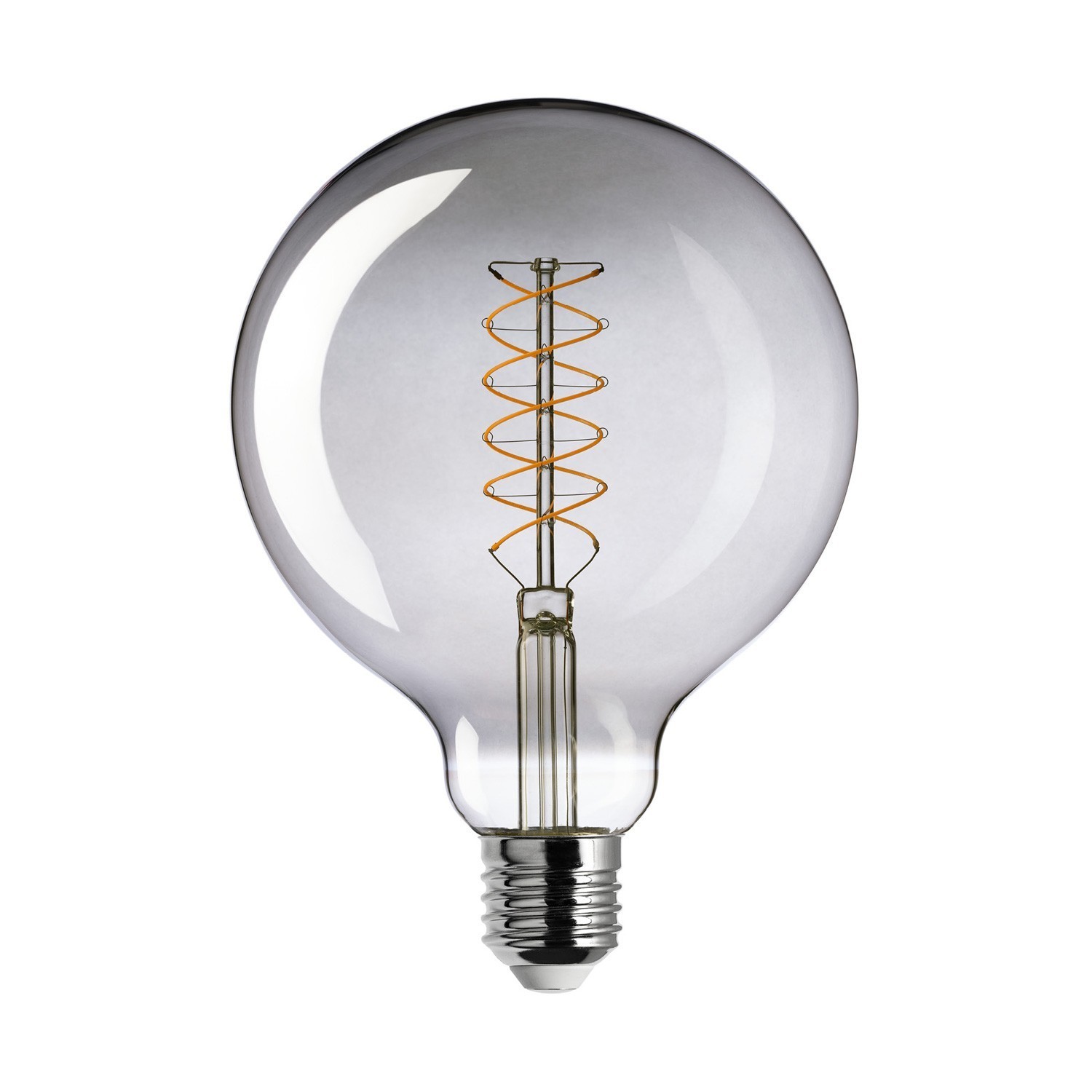 LED Smoky Globe Bulb G125 4.8W 250Lm E27 1800K Dimmable - D04