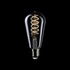 LED Edison White Filament Bulb ST64 5.9W 500Lm E27 2700K Dimmable - W02