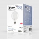 LED Filament White Globe Bulb G95 5.9W 500Lm E27 2700K Dimmable - W03