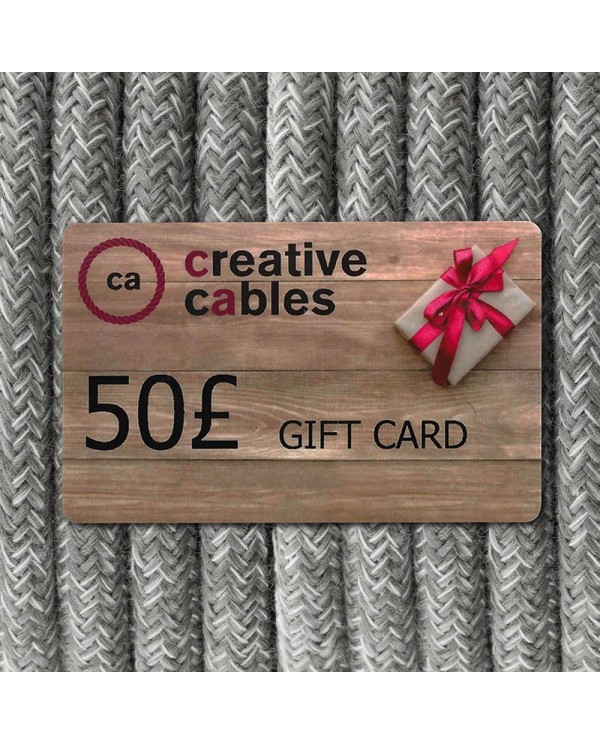 Gift Card, Creative-Cables 50 Pounds