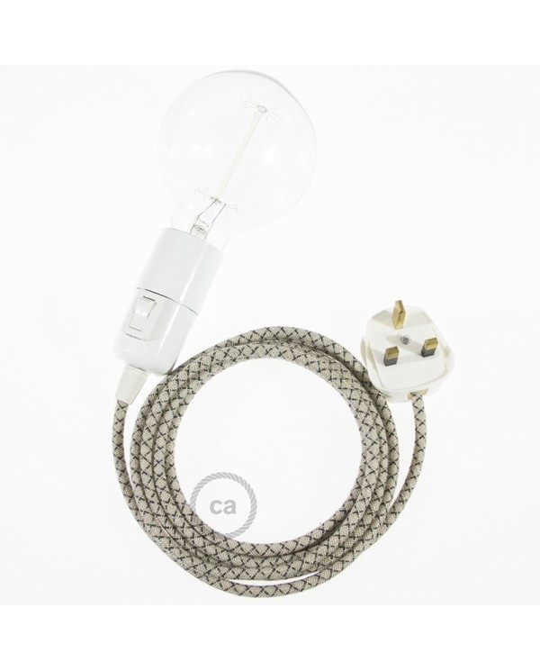 Create your RD64 Lozenge Anthracite Snake and bring the light wherever you want.