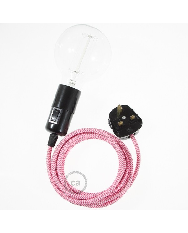 Create your RZ08 ZigZag Fuchsia Snake and bring the light wherever you want.