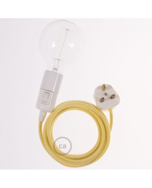 Create your RC10 Pale Yellow Cotton Snake and bring the light wherever you want.