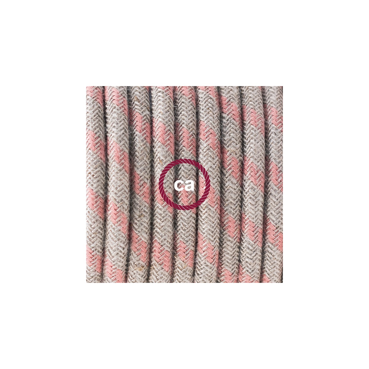 Create your RD51 Stripes Ancient Pink Snake for lampshade and bring the light wherever you want.