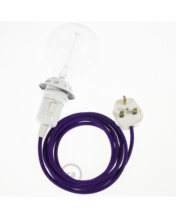Create your RM14 Violet Rayon Snake for lampshade and bring the light wherever you want.