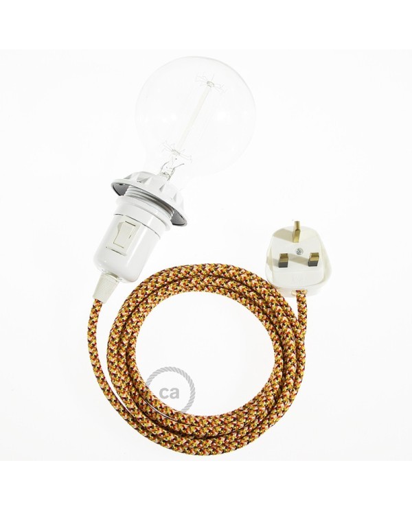 Create your RX01 Pixel Orange Snake for lampshade and bring the light wherever you want.