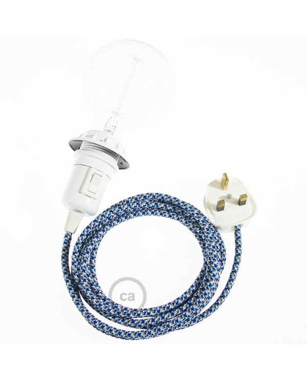 Create your RX03 Pixel Turquoise Snake for lampshade and bring the light wherever you want.