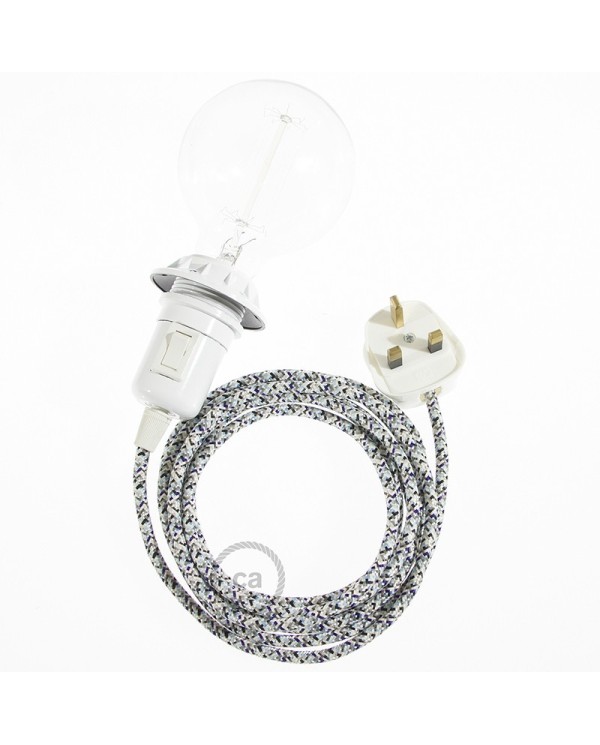 Create your RX04 Pixel Ice Snake for lampshade and bring the light wherever you want.