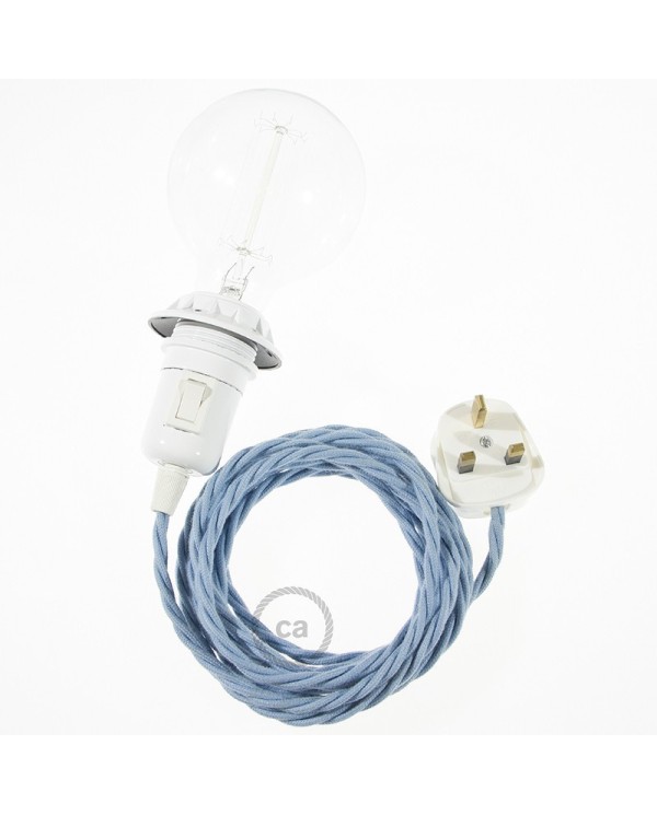 Create your TC53 Ocean Cotton Snake for lampshade and bring the light wherever you want.