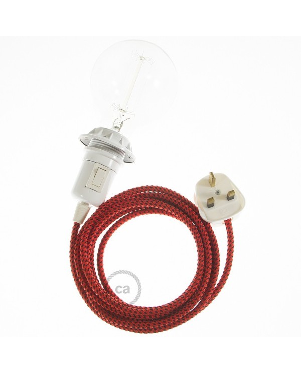 Create your RT94 Red Devil 3D Snake for lampshade and bring the light wherever you want.