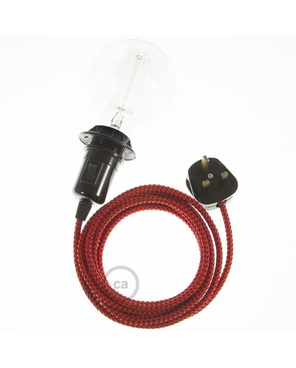 Create your RT94 Red Devil 3D Snake for lampshade and bring the light wherever you want.