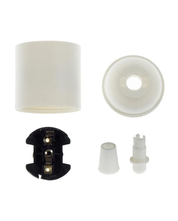 Thermoplastic E27 lamp holder kit