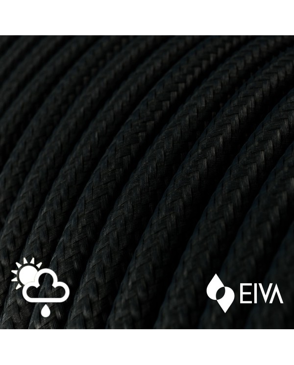 Eiva Snake, portable outdoor lamp, 5 m textile cable, UK plug and IP65 waterproof lamp holder