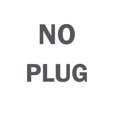 Without plug