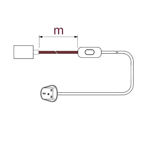 Distance switch - lamp holder