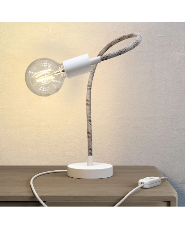 Table Flex flexible table lamp providing diffused light