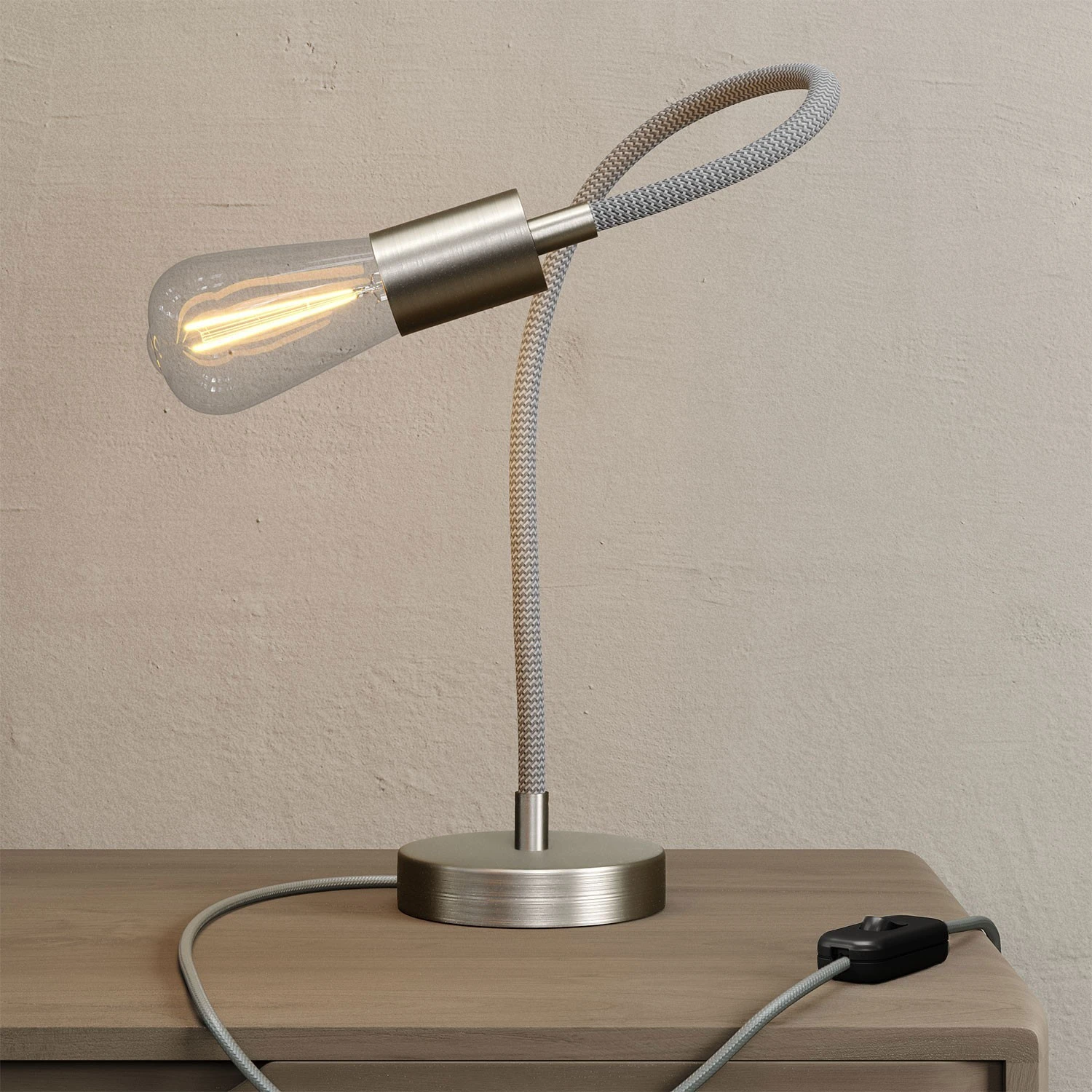 Table Flex flexible table lamp providing diffused light