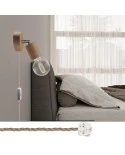 Spostaluce Lamp adjustable wooden Joint