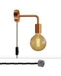 Spostaluce metal Lamp with curved extension