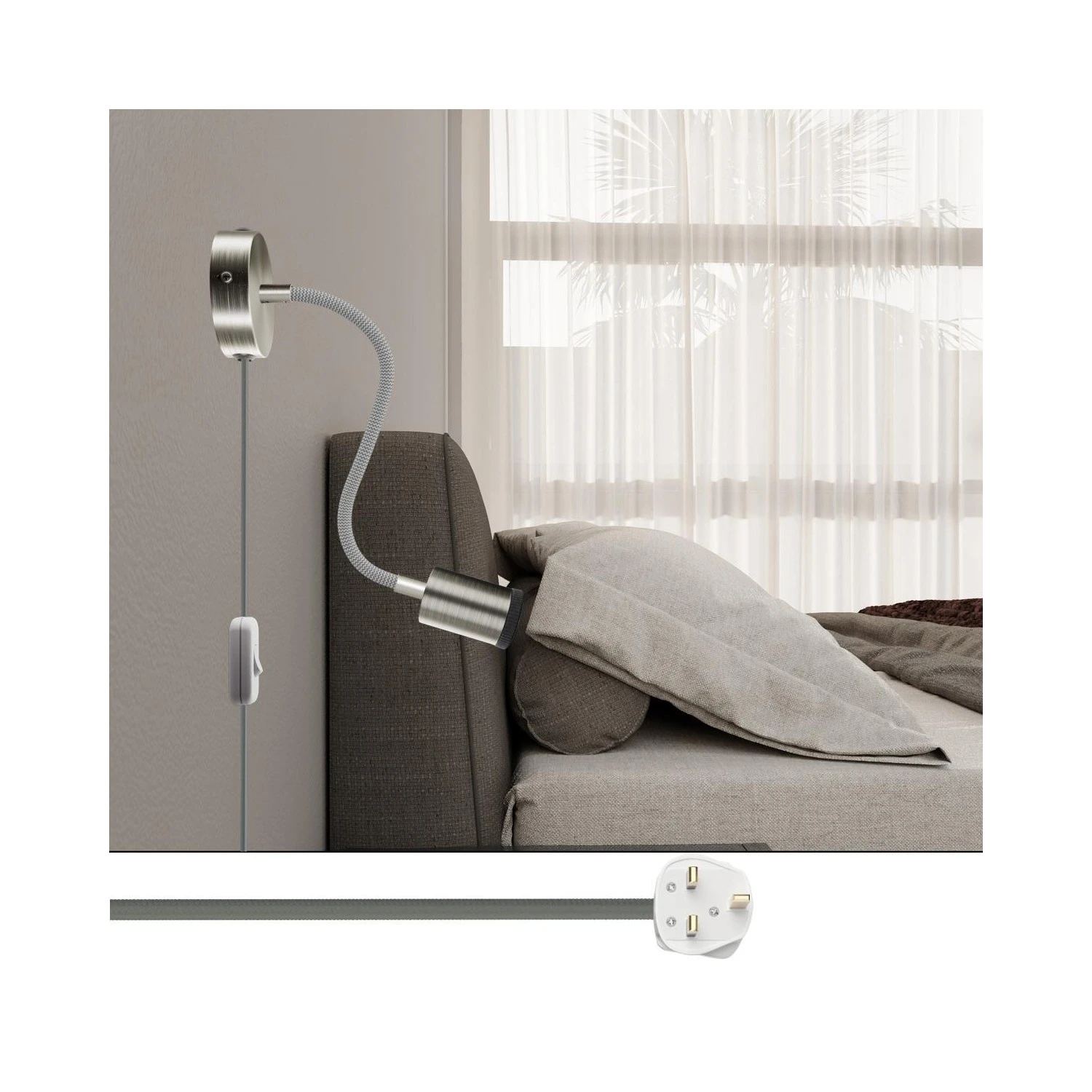 Spostaluce Lamp adjustable Flex 30 with GU1d0 spotlight