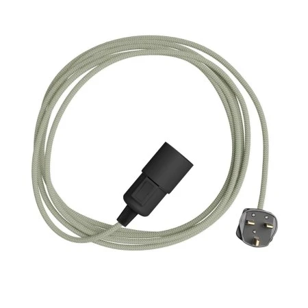 Snake Zig-Zag - Plug-in lamp with textile cable Zig-Zag effect - RD72