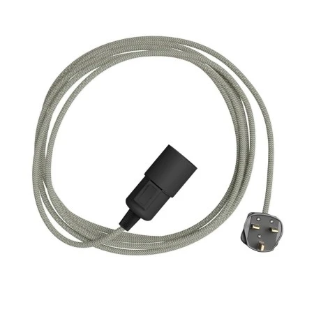 Snake Zig-Zag - Plug-in lamp with textile cable Zig-Zag effect - RD74