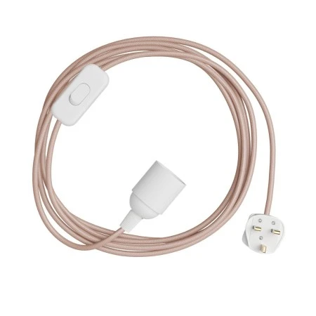 SnakeBis - Wiring with lamp holder and coloured textile cable - RM16