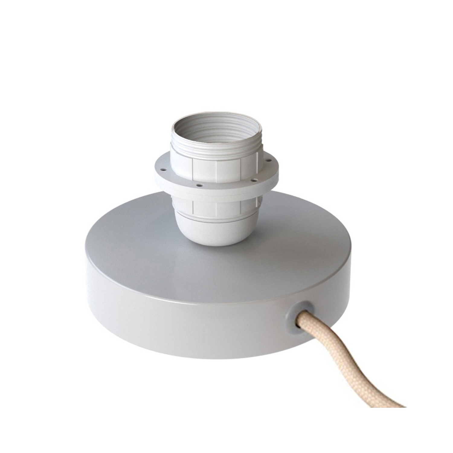 Posaluce for lampshade - Metal table lamp