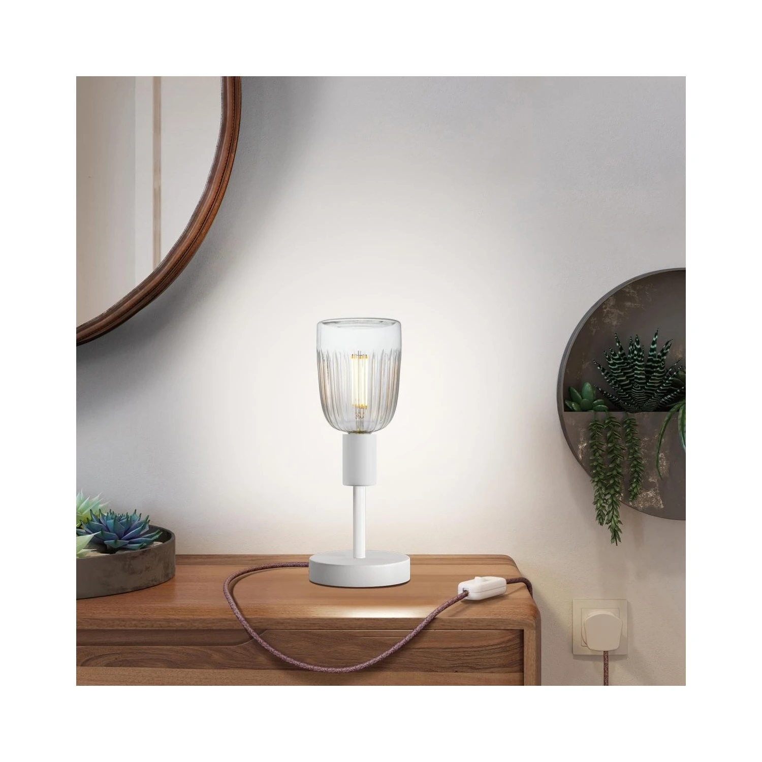 Alzaluce Tiche Metal Table Lamp