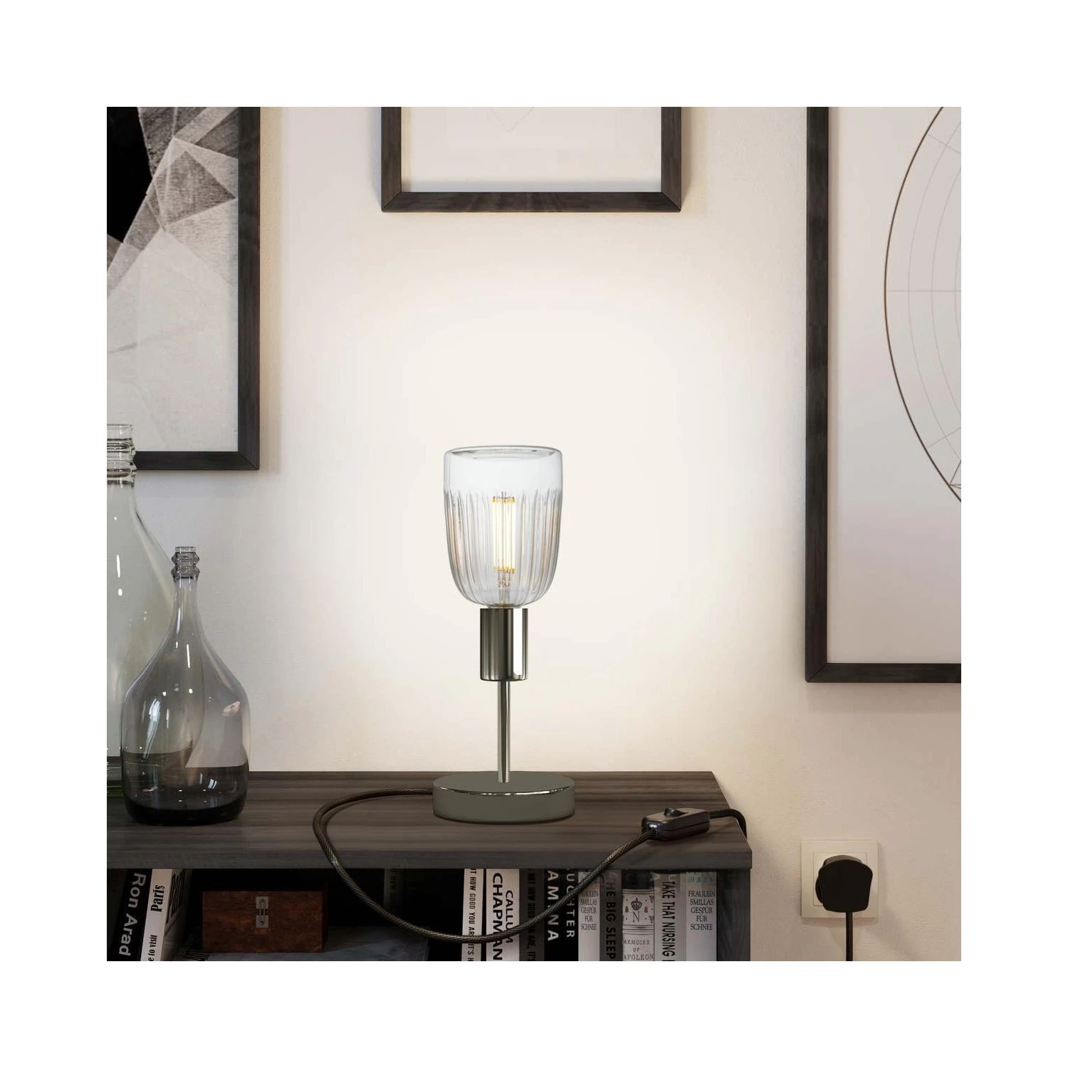 Alzaluce Tiche Metal Table Lamp