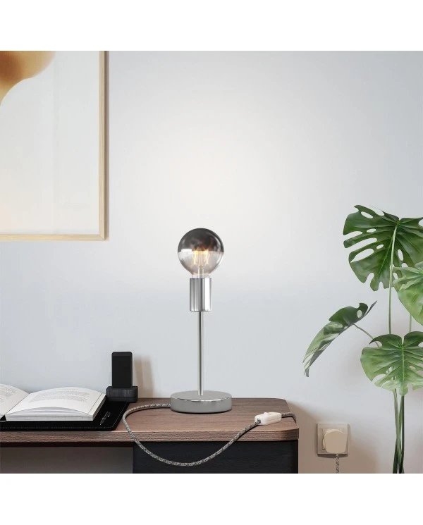 Alzaluce Half Cup Metal Table Lamp