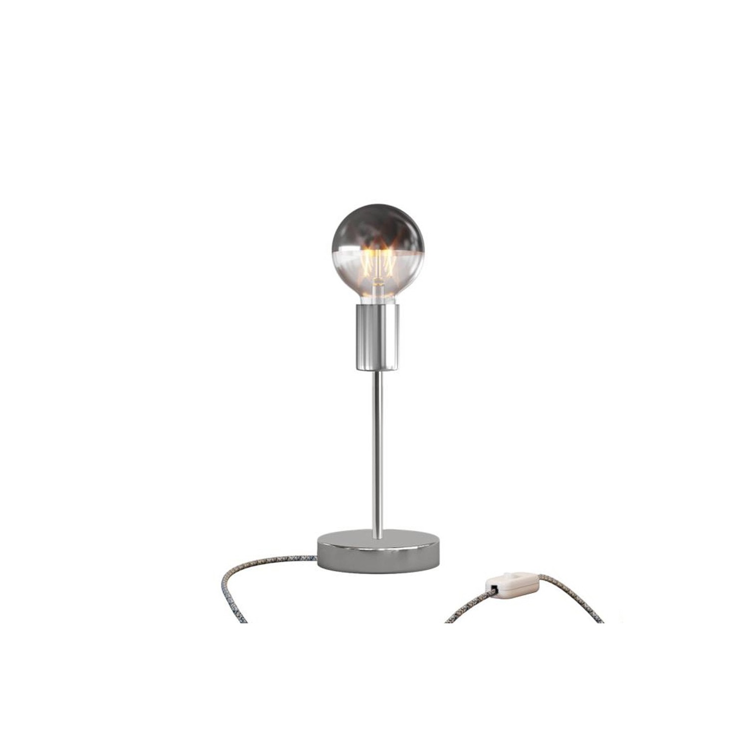 Alzaluce Half Cup Metal Table Lamp