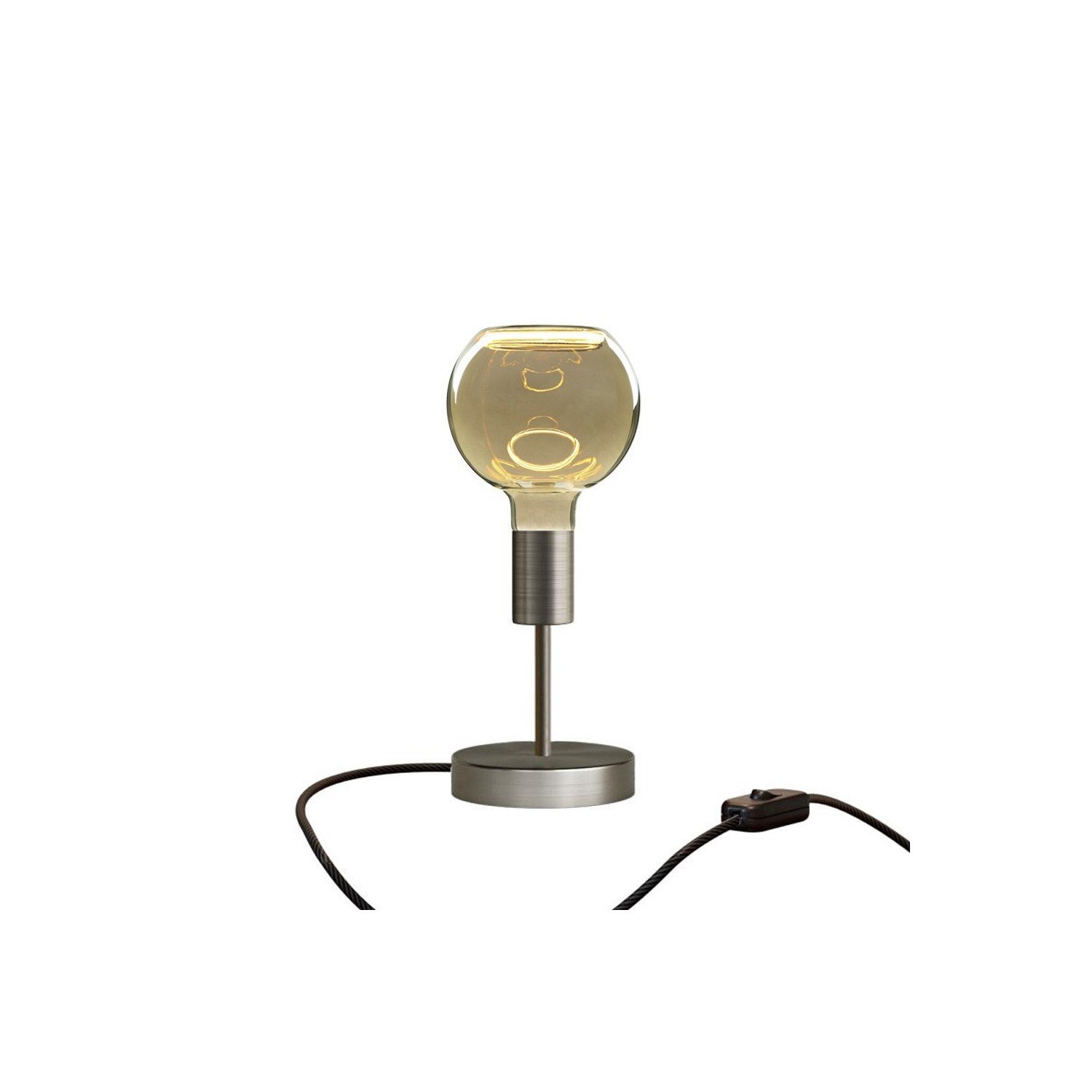 Alzaluce Globe Floating Metal Table Lamp