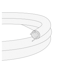 Fabric cable conduits